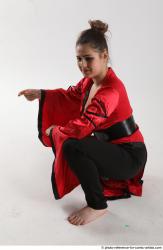 KATERINA NINJA KNEELING POSE 2